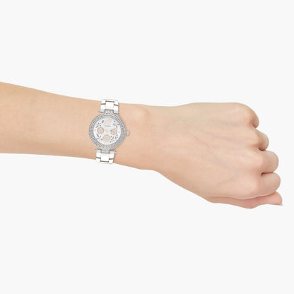 Analog Brown & Stainless Steel Women's Watch TWEL12001