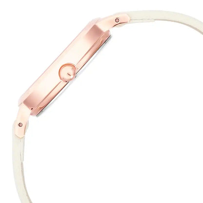 Analog Mother Of Pearl &  Women's Watch NP2666WL03
