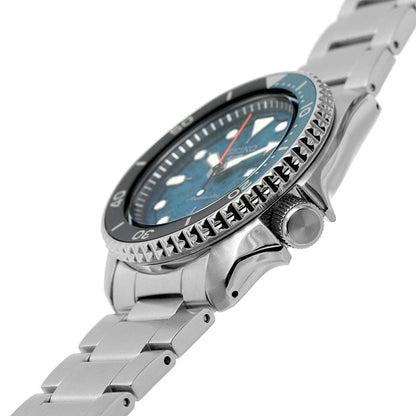 Seiko Analog Blue & Metal band Men's Watch SRPJ45K1