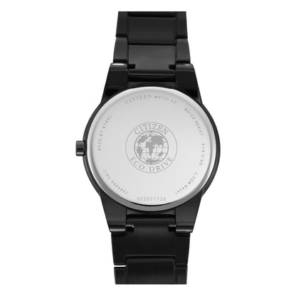Citizen Analog Black & Stainless Steel Men's Watch AU1065 58E