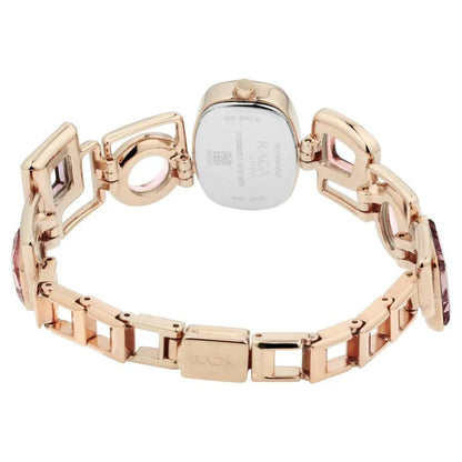 Analog Pink & Stainless Steel Women's Watch 95118WM02