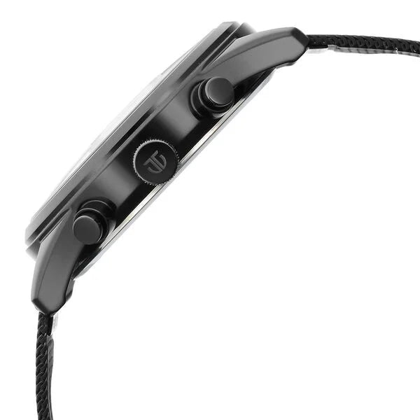 Analog Black & Stainless Steel Men' NS1805NM05