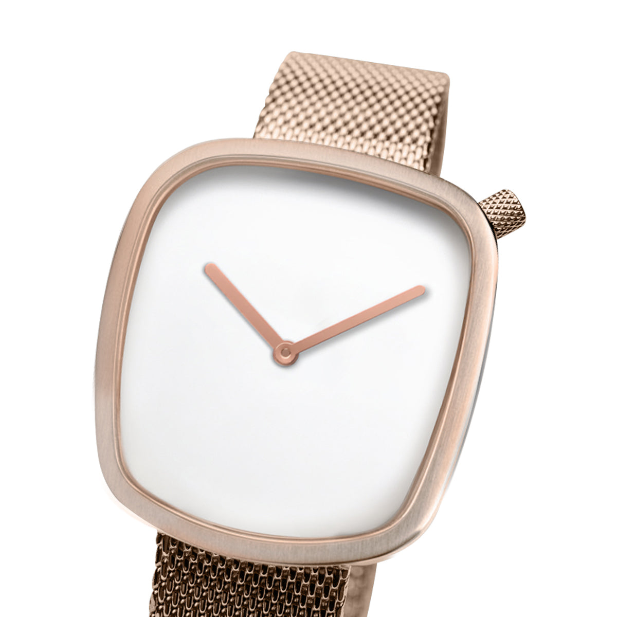 Bering Analog White & Milanese Women's Watch 18034 364