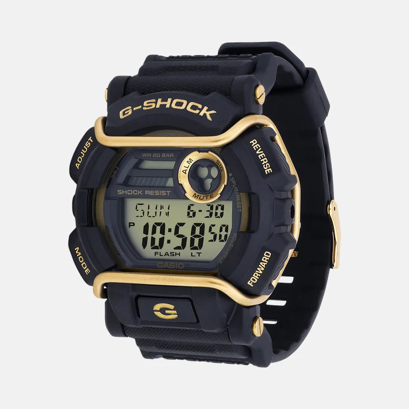 Casio Digital Black & Resin Men's Watch G1434