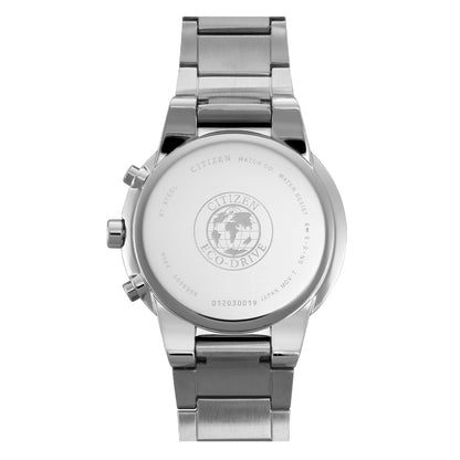 Citizen Analog Black & Stainless Steel Men's Watch AT2240 51E