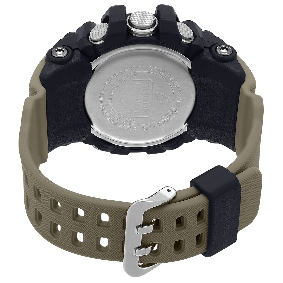 Casio Analog-Digital Black & Resin Men's Watch G661