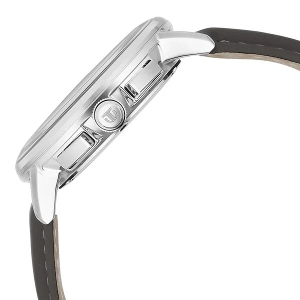 Multifunction Anthracite & Leather Men' 90200SL02