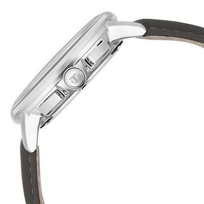 Multifunction Anthracite & Leather Men' 90200SL02