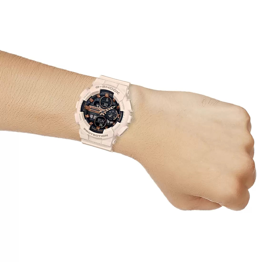 Casio Analog-Digital Black & Resin Women's Watch G1061