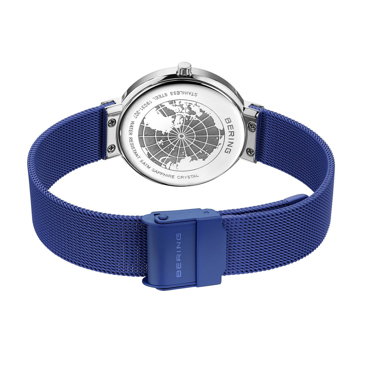 Bering Analog Multi-Colour & Milanese Women's Watch 19031 307