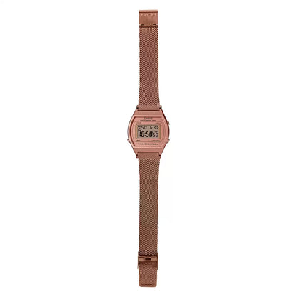 Casio Digital Rose Gold & Stainless Steel Unisex Watch D216