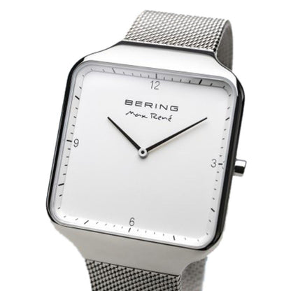 Bering Analog White & Milanese Women's Watch 15832 004
