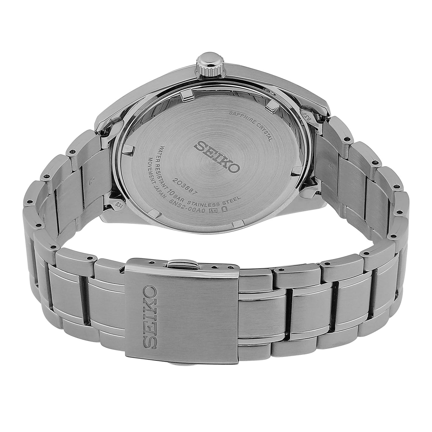 Seiko Analog Brown & Metal band Men's Watch SUR523P1