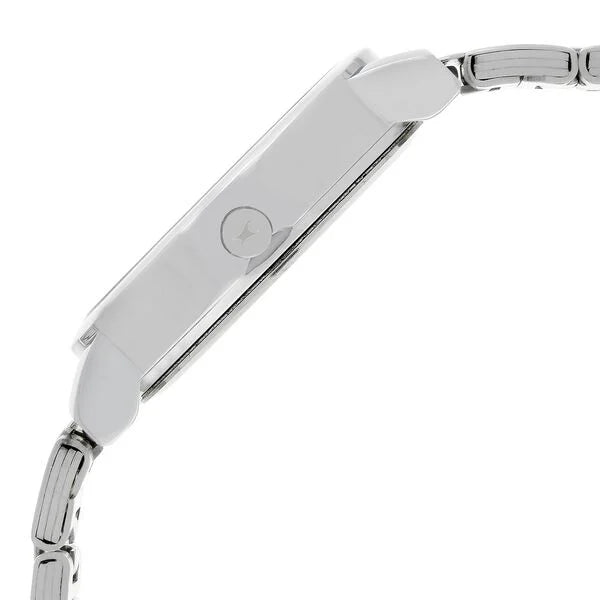 Fastrack 0 Grey & Stainless Steel Women' NS68010SM04
