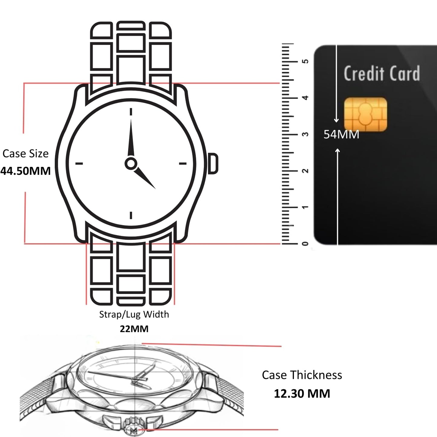 Coach Charter China Auto Black Tonneau Dial Men's Watch|Ionic Plated Thin Gold Steel Material|Gold Color Band