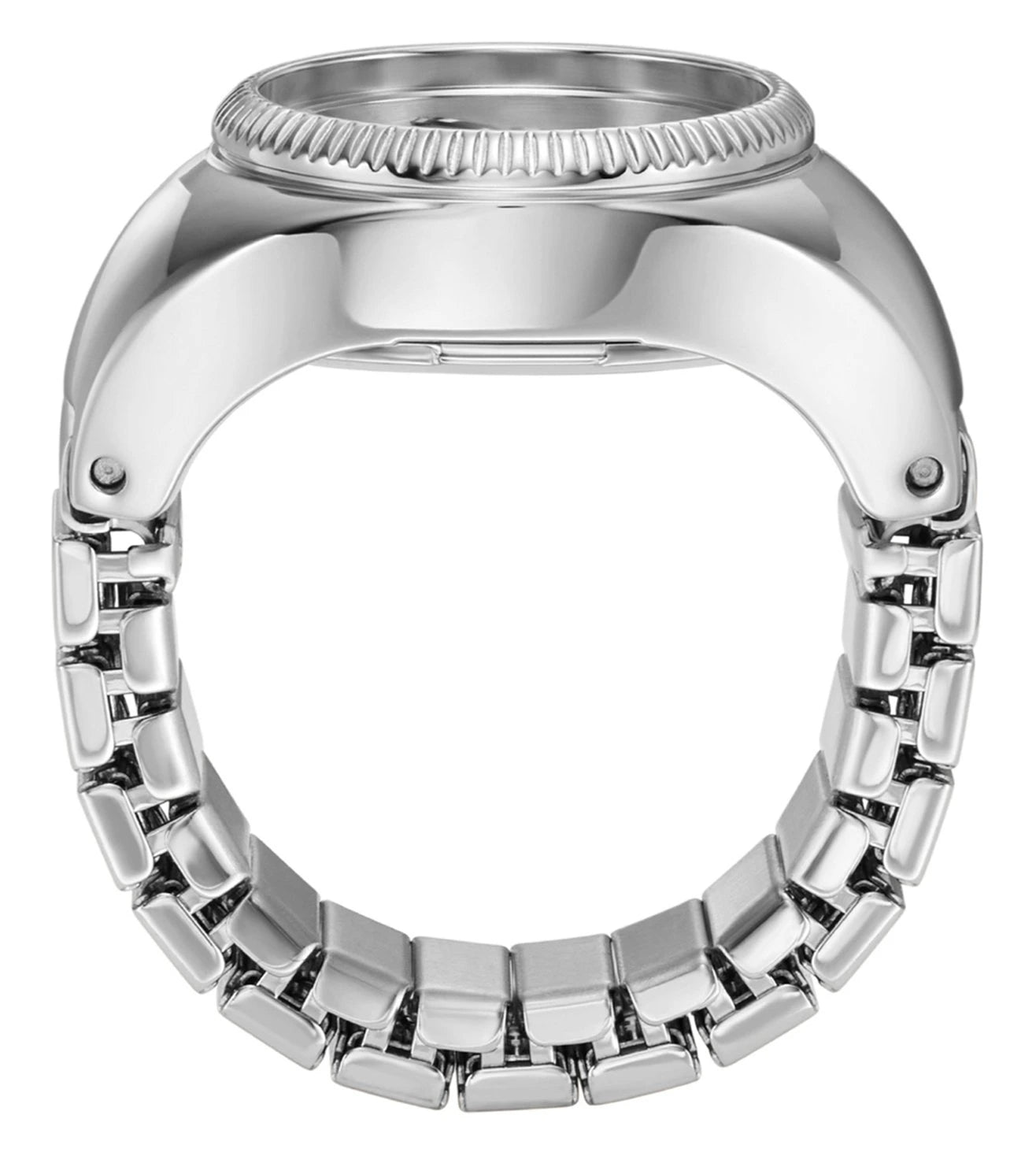 Fossil  White & Stainless Steel Women's Watch ES5245