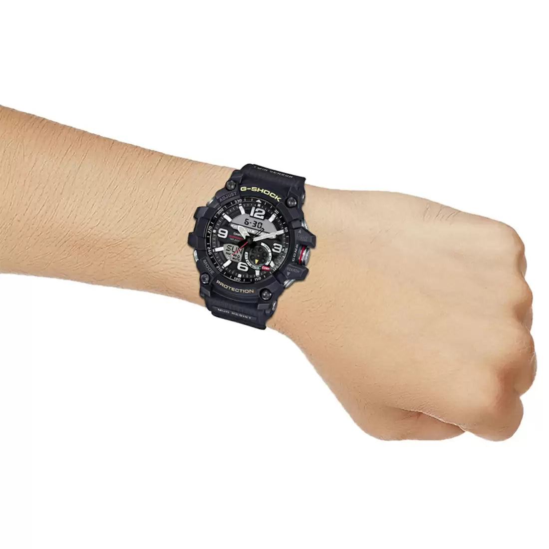 Casio Analog-Digital Black & Resin Men's Watch G660