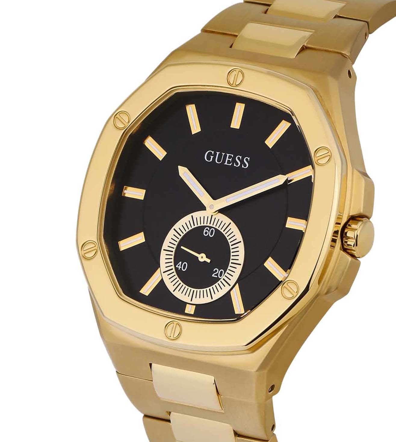 Guess Analog Black & Stainless Steel Men's Watch GW0277G2