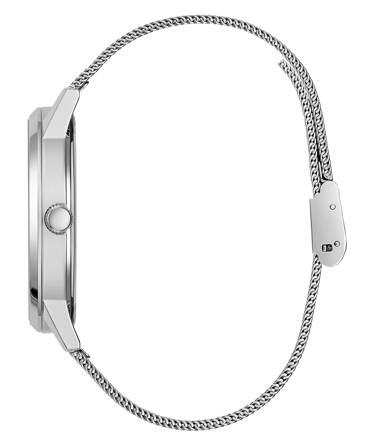 Guess  Silver &  Mesh Men's Watch GW0538G1