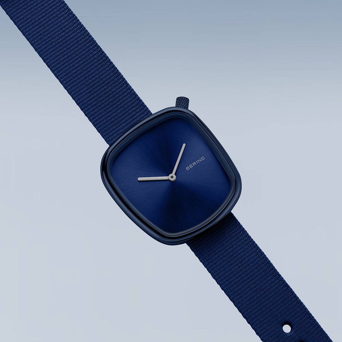 Bering Analog Blue & Nato Women's Watch 18034 397