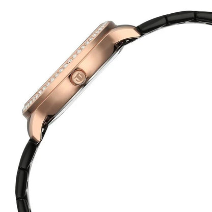 Analog Black & Stainless Steel Women' 95314KM01