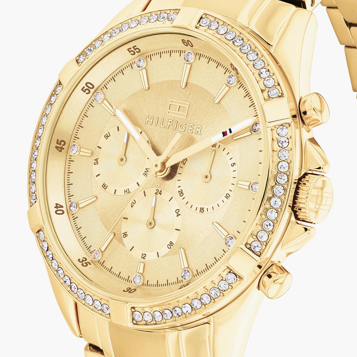 Chronograph Gold &  Women's Watch TH1782556