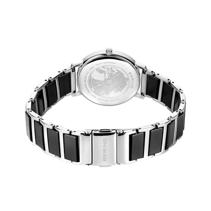 Bering Analog Black & Stainless Steel Women's Watch 18531 742