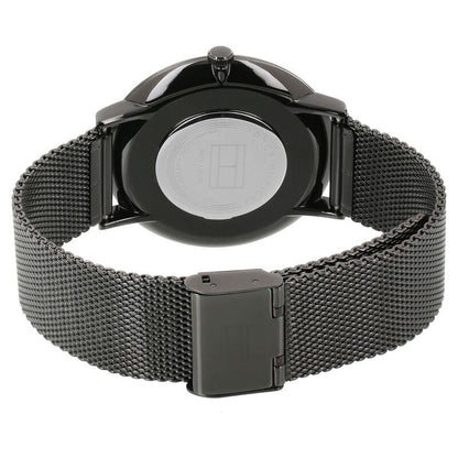 Analog Black & Metal band Men's Watch NETH1791464