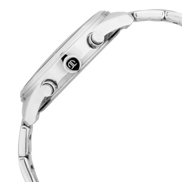Men's Metropolitan Charm: Men's Multifunctional Anthra Watch with Metallic Accents
