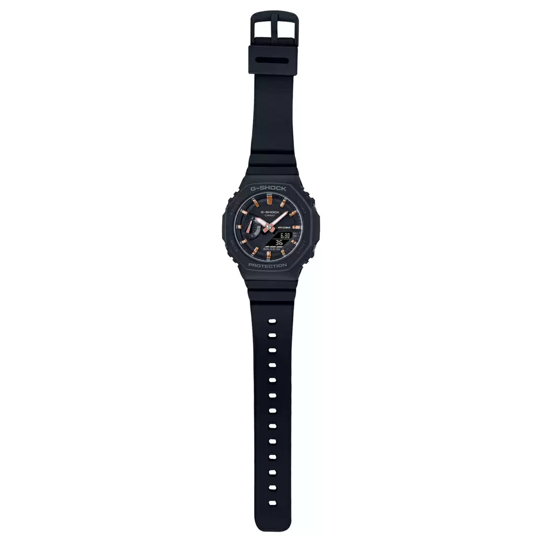 Casio Analog Black & Resin Women's Watch G1107