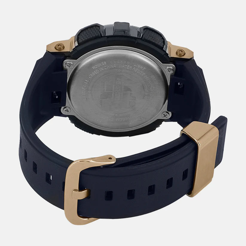 Casio Analog-Digital Black & Resin Men's Watch G1346