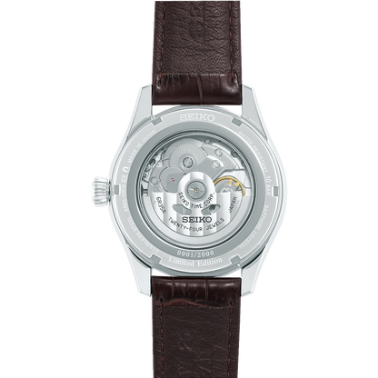 Seiko Analog Green & Leather Men's Watch SPB111J1