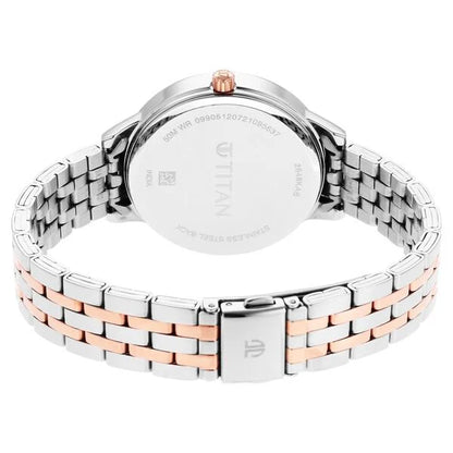 Analog Silver & Stainless Steel Women' NS2648KM01