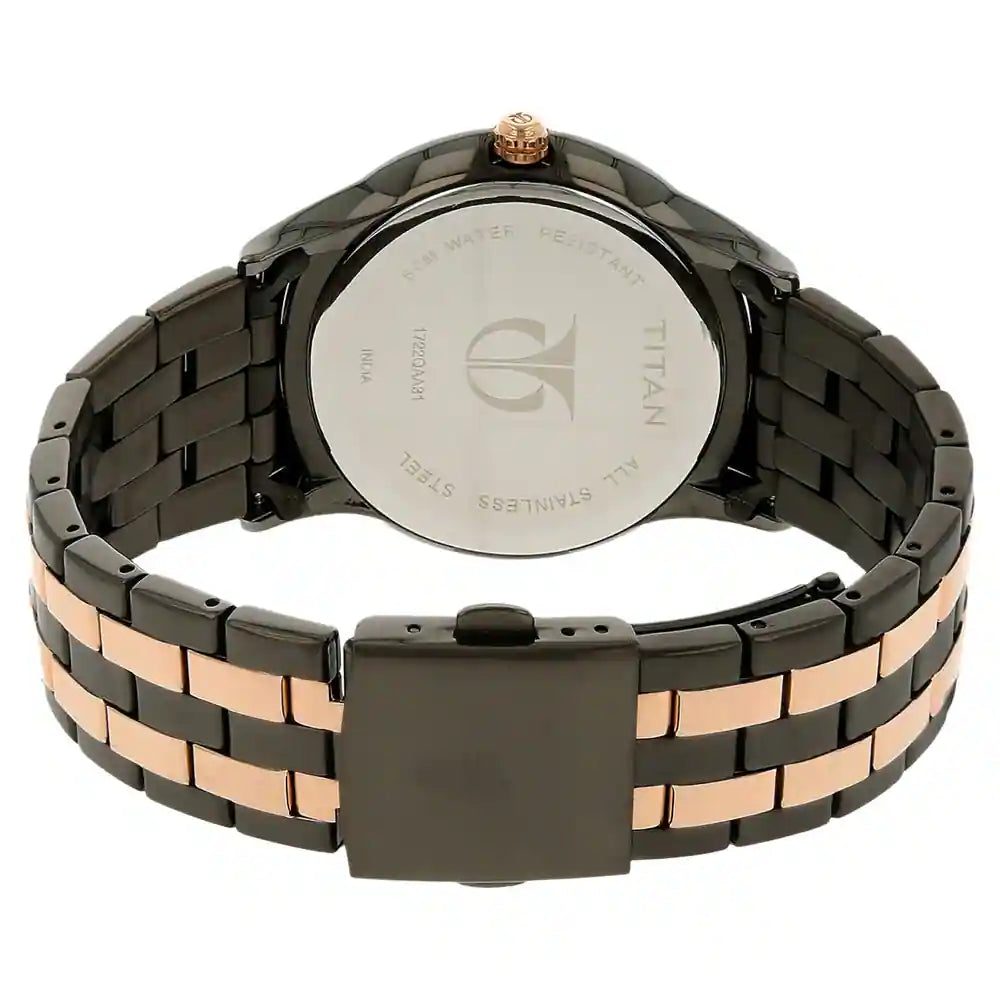 Multifunction Black &  Men's Watch 1722KM02