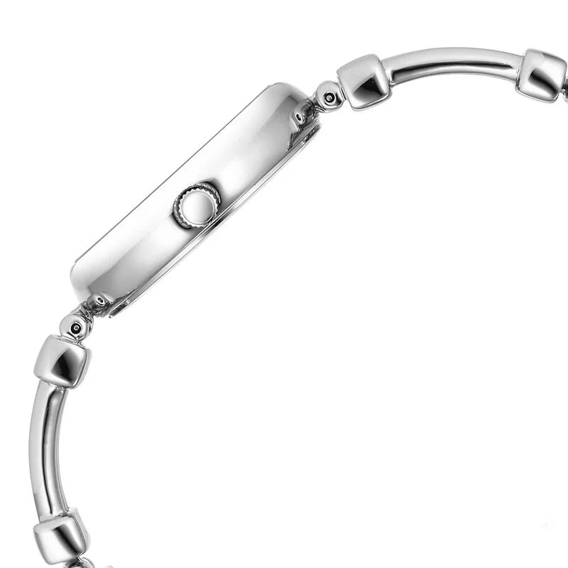 Analog Silver & Metal band Women's Watch 95263SM01