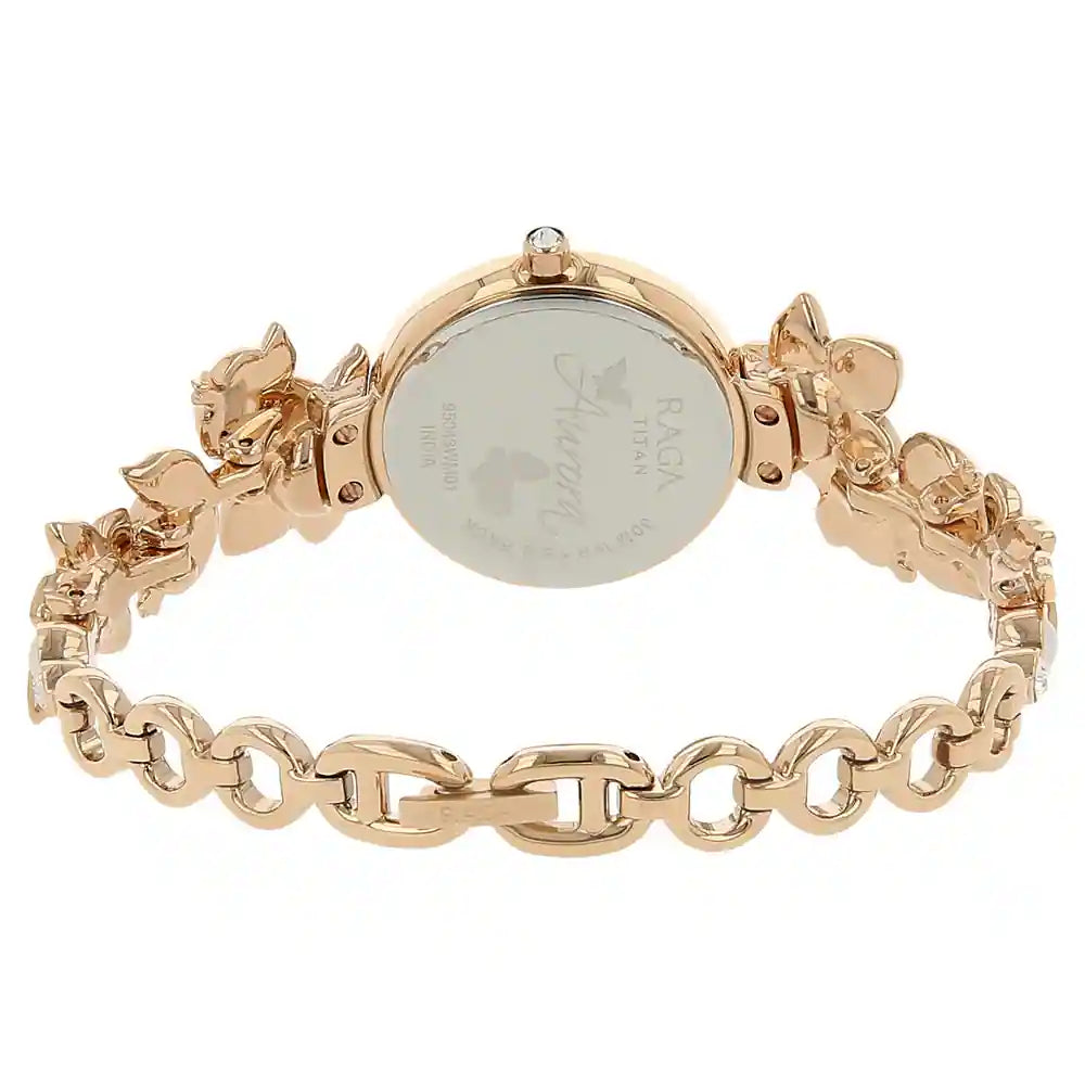 Analog Mother Of Pearl &  Women's Watch NM95043WM01