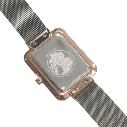 BERING Analog Grey & milanese Women's Watch 14528 369
