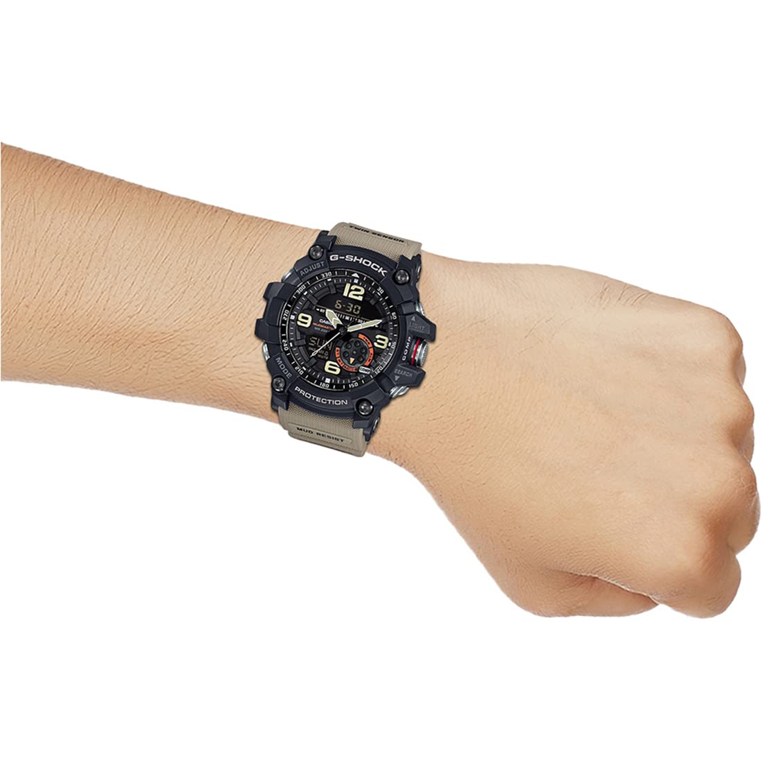 Casio Analog-Digital Black & Resin Men's Watch G661