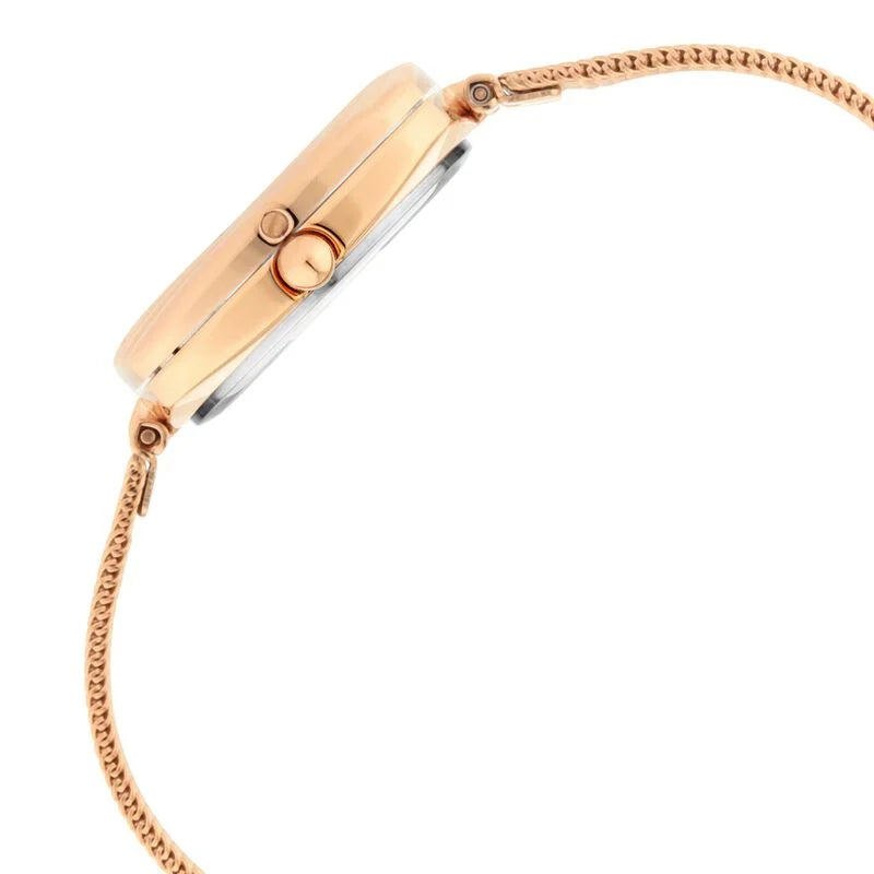 Analog Silver & Metal band Women's Watch NR95139KM01