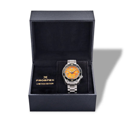 Seiko Analog Yellow & Stainless Steel Men' SPB487J1