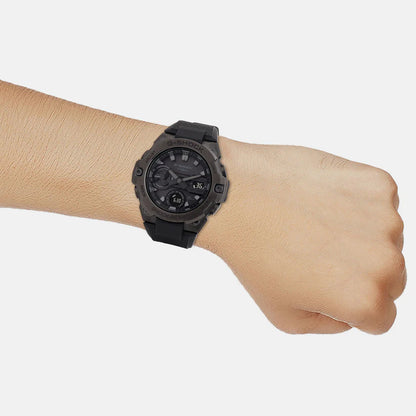 Casio Analog-Digital Black & Resin Men's Watch G1417