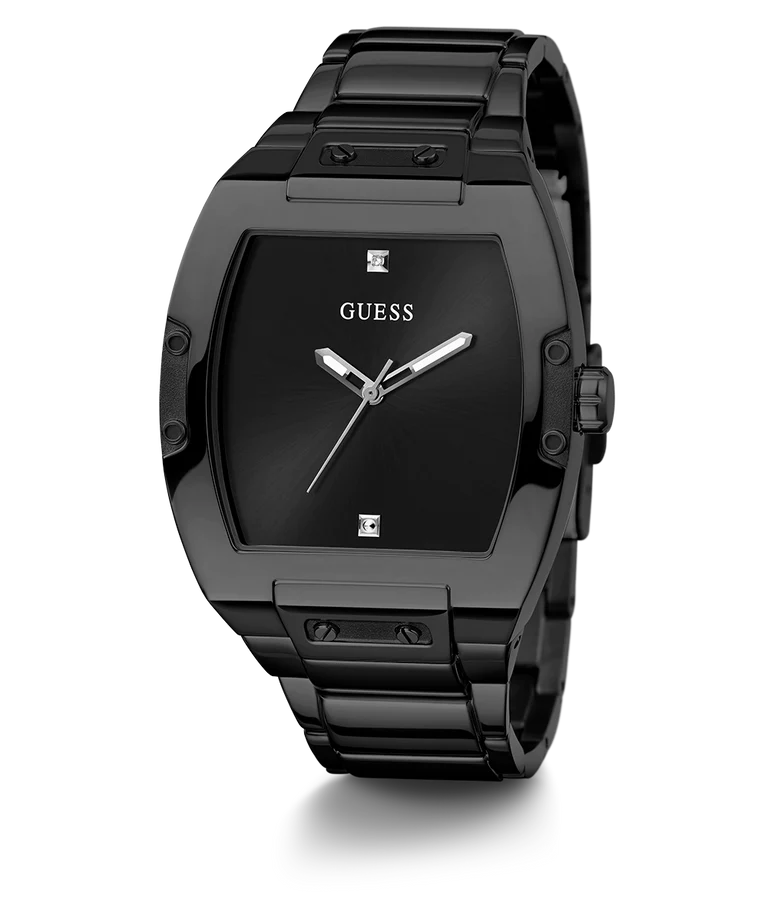 Guess  Black & Stainless Steel Men's Watch GW0387G3