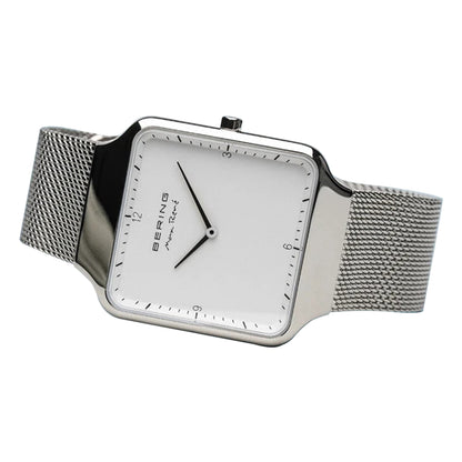 Bering Analog White & Milanese Women's Watch 15832 004