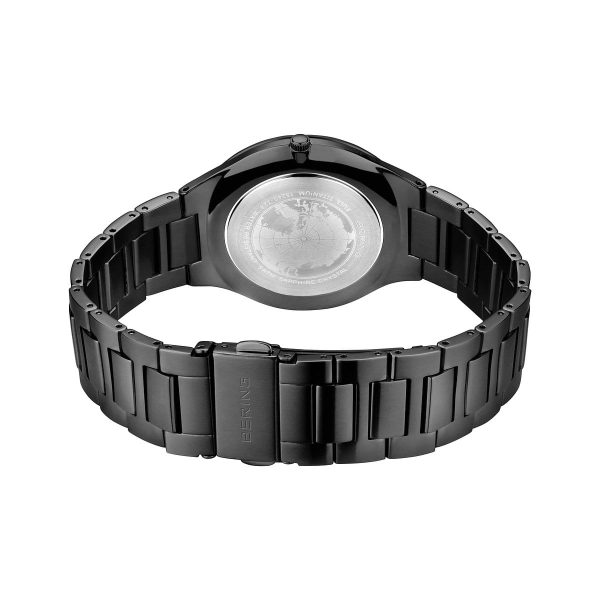 BERING Analog green & titanium Men's Watch 15240 728