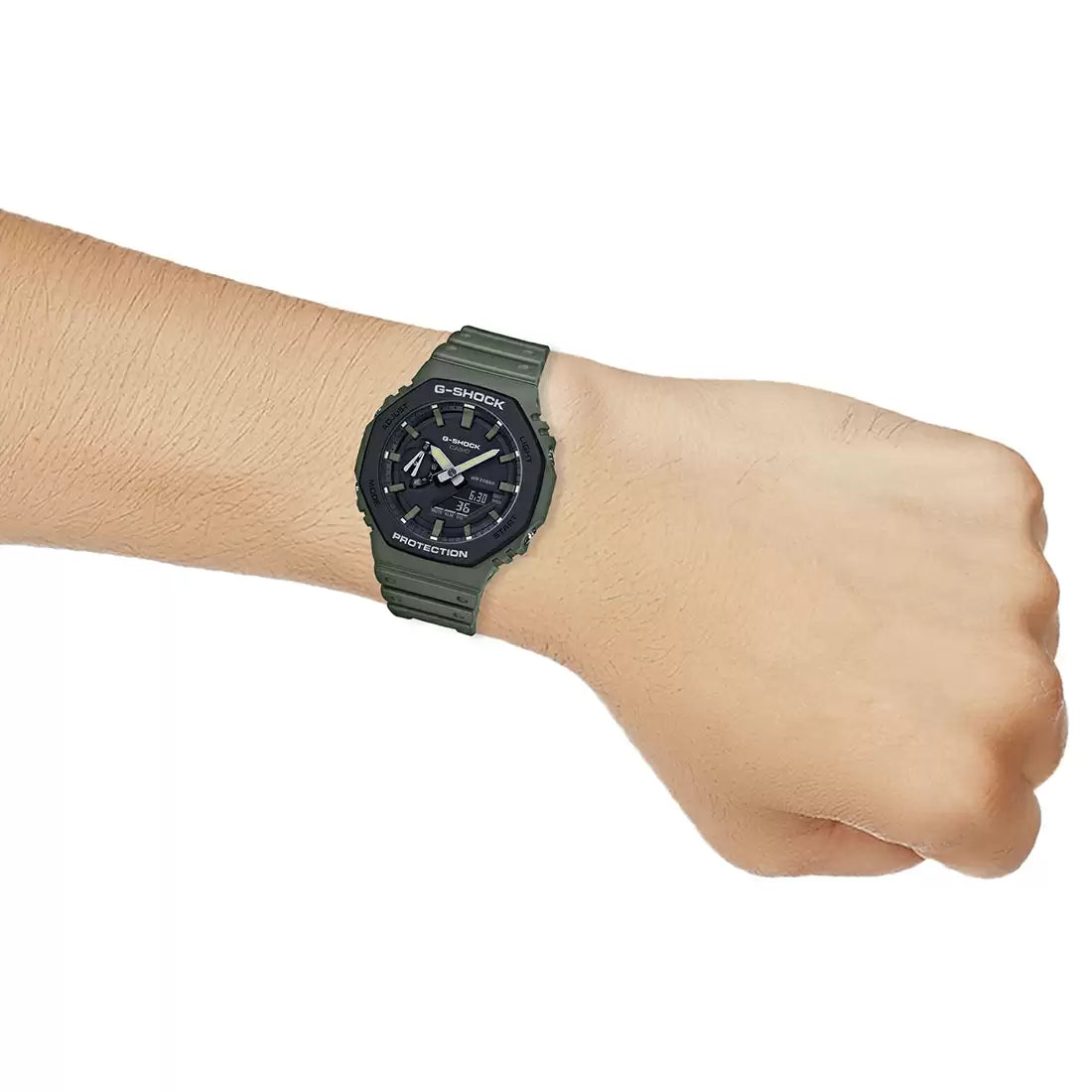 Casio Analog-Digital Black & Resin Men's Watch G1065