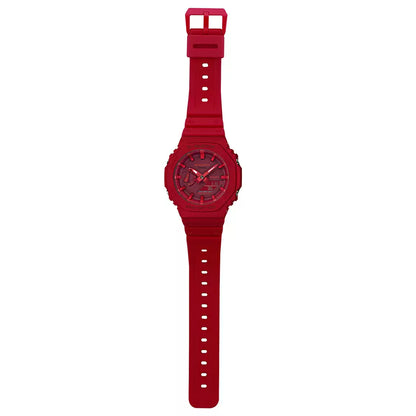 CASIO Analog-Digital Red & Resin Men's Watch G988