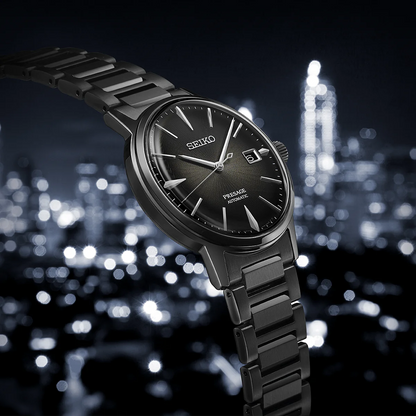 Seiko Analog Black & Metal band Men's Watch SRPJ15J1