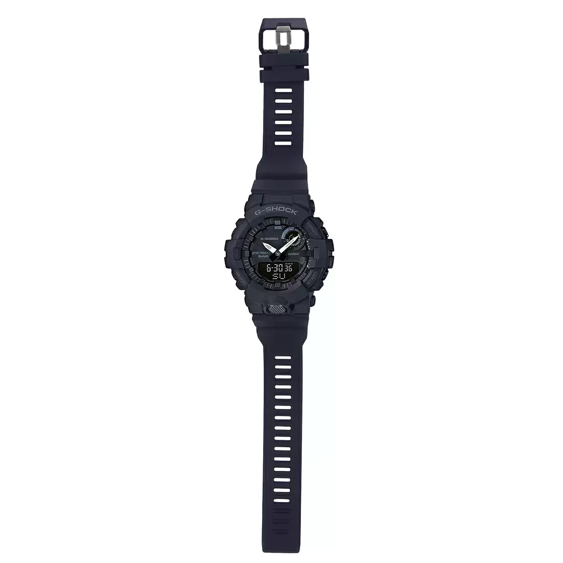 Casio Analog-Digital Black & Resin Men's Watch G827