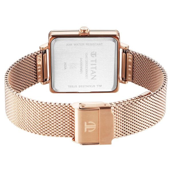 Analog Silver & Stainless Steel Women' 94205YM01
