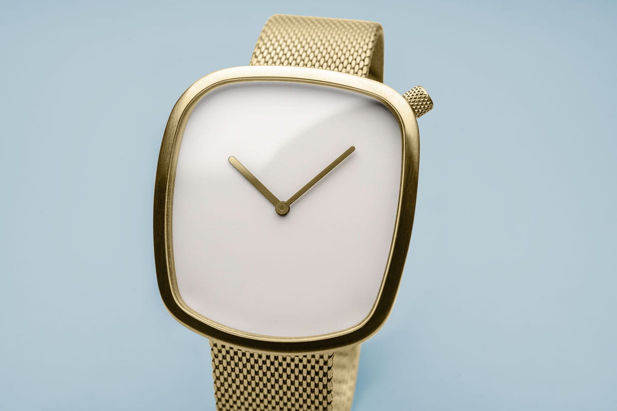 Bering Analog White & Milanese Men's Watch 18040 334